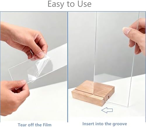 Sorablu Monitor Memo Board 2PCS - Removable Sticky Note Holder for Computer Monitors, Transparent Acrylic Office Desk Accessories, No Screen Damage, Fits Laptops & Desktops|B0FNX8DQR1