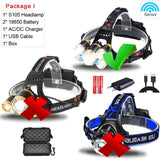 LED Headlight headlamp  Best For Camping, fishing